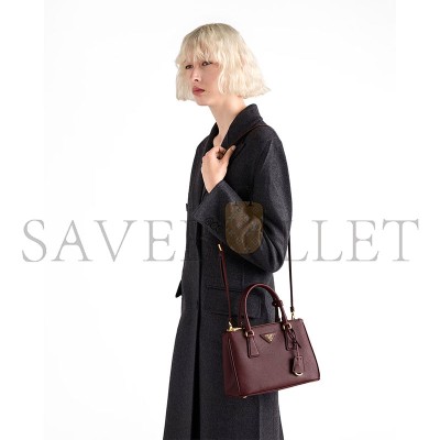 PRADA GALLERIA SMALL SAFFIANO LEATHER BAG 1BA896 (24.5*16.5*11cm)